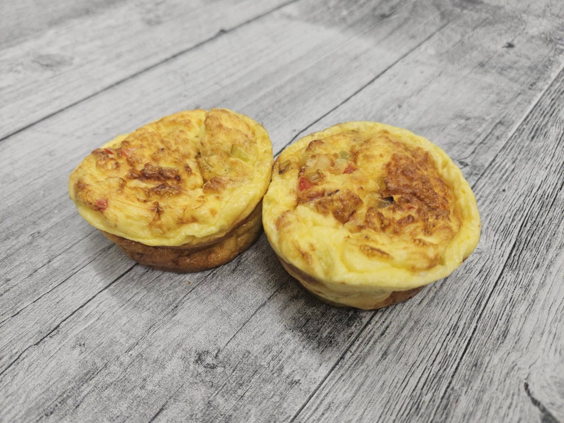 Frittata au fromage allegro, poireaux et poivrons rouges (2)