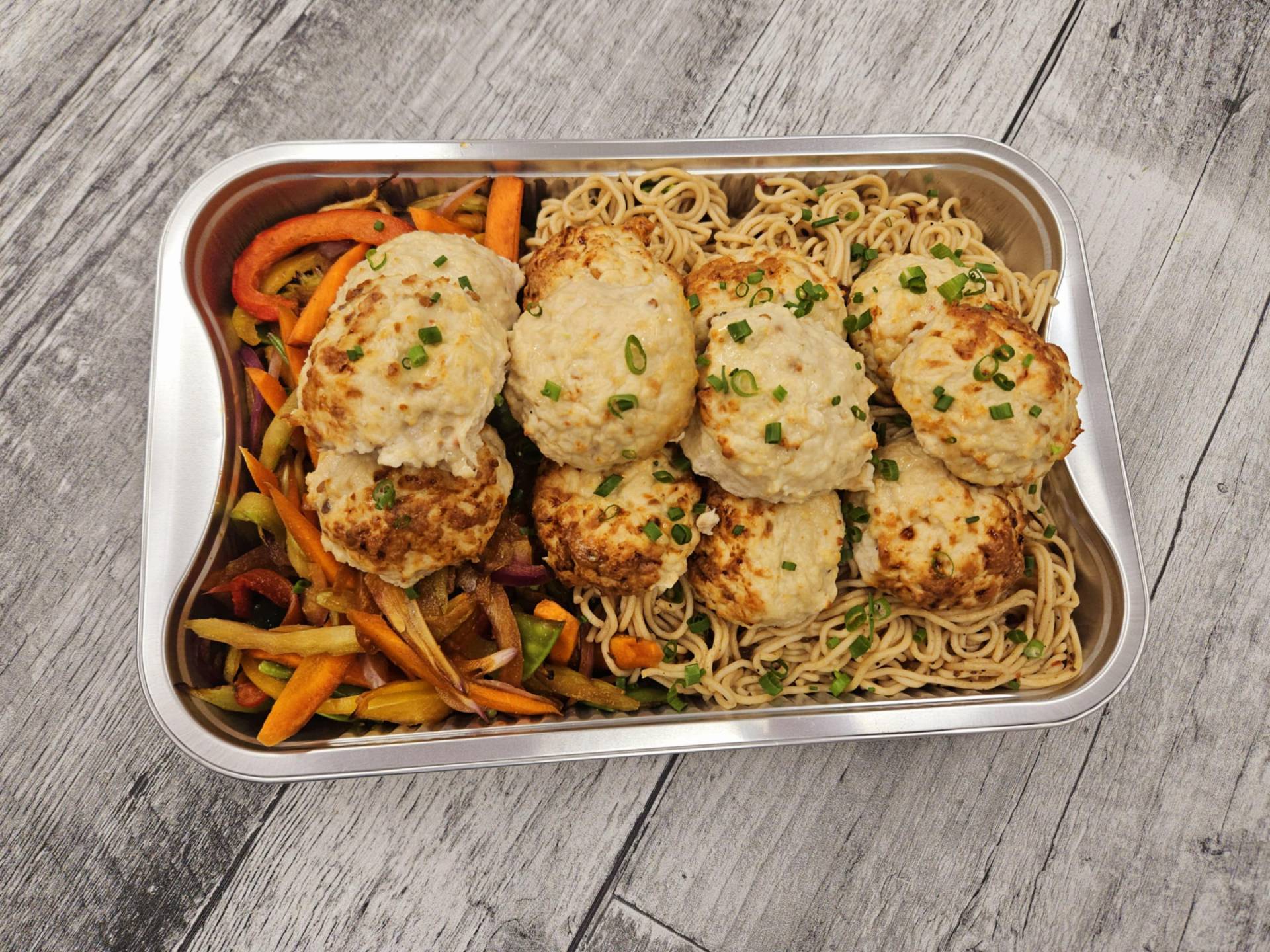 Boulettes de poulet aigres douces format familial