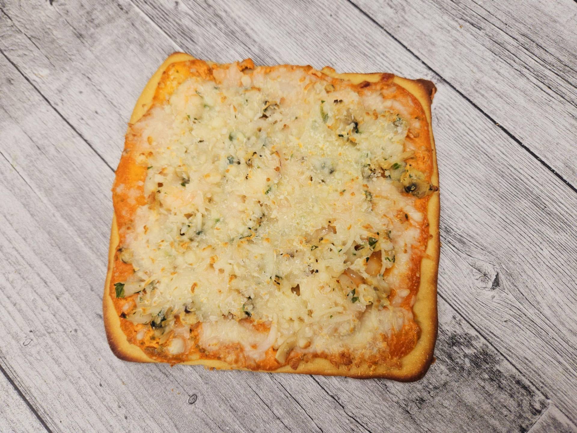Pizza aux fruits de mer