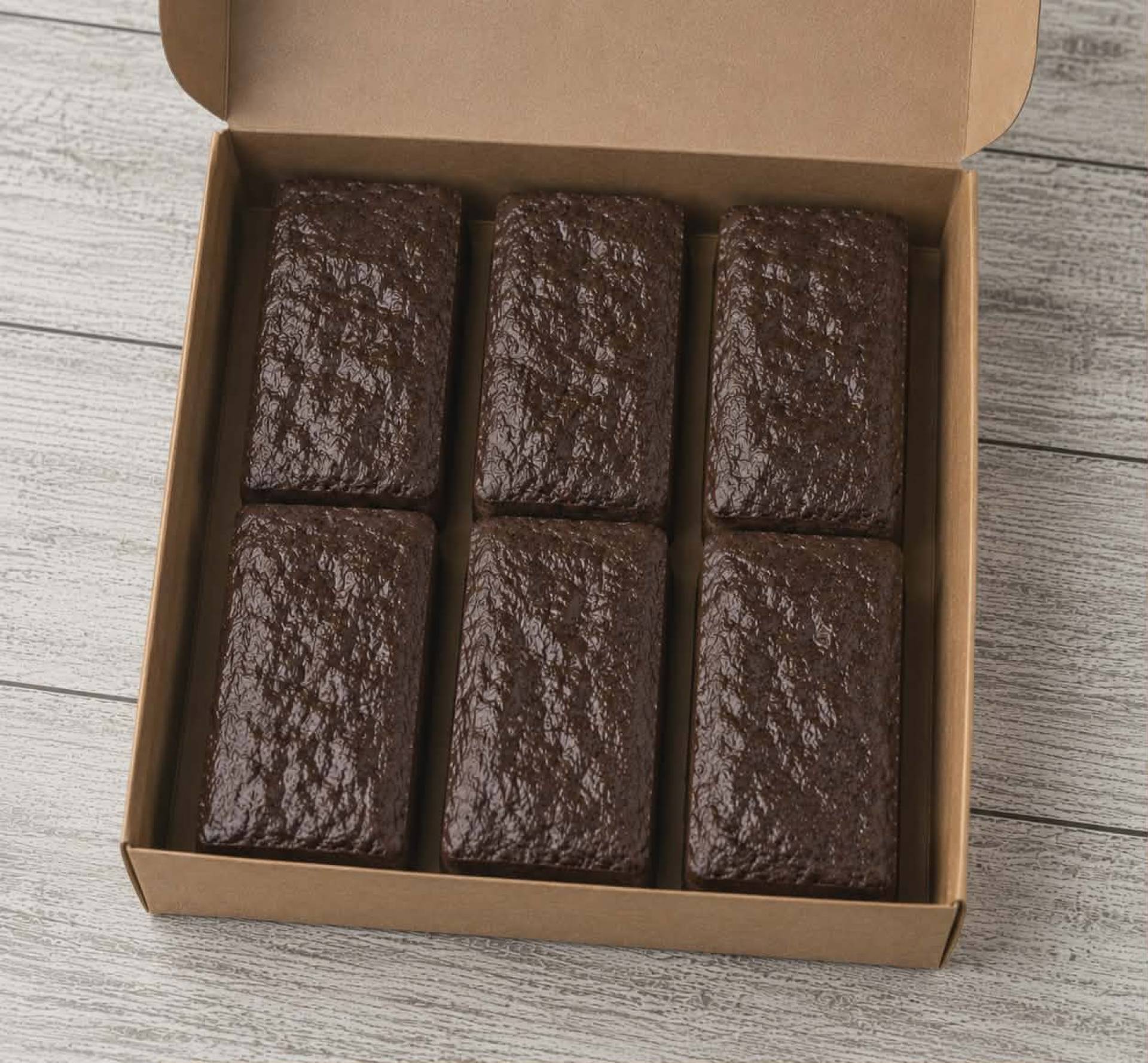 Boîte de 6 brownies